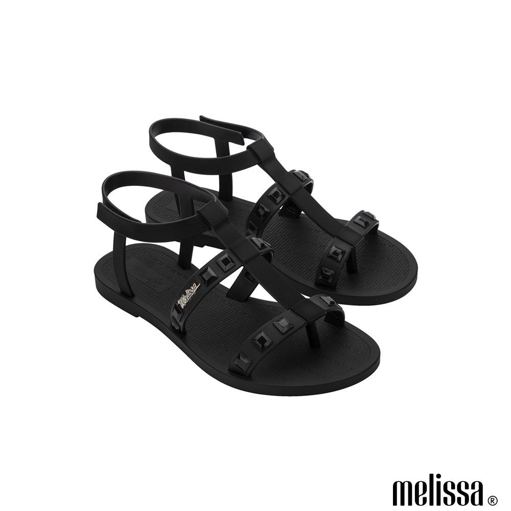 Melissa Sun River Ad Ladies Sandals Black Shopee Malaysia
