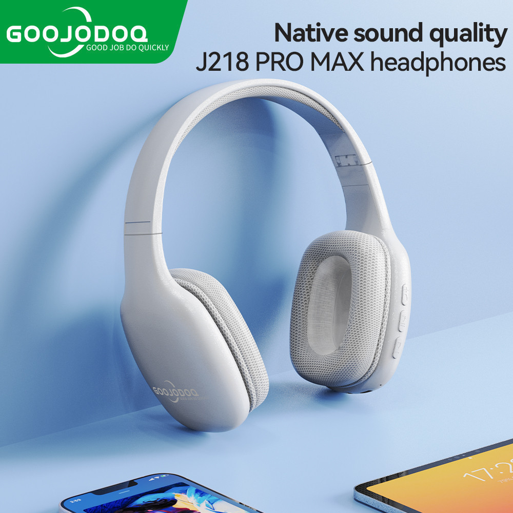 GOOJODOQ Foldable Over-Ear Wireless Bluetooth Earphone