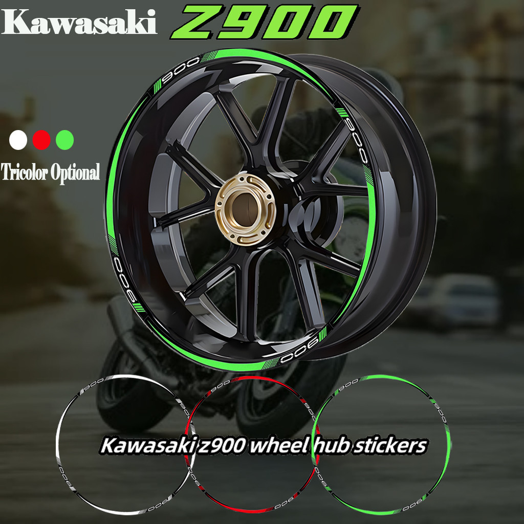 For Kawasaki Z900 Ninja Z900 Reflective Motorcycle Accessories Wheel ...
