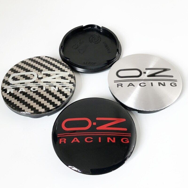 4 X Japan Racing Black 62mm Blank Centre Cap Set For JR7 Alloys - Made In UK