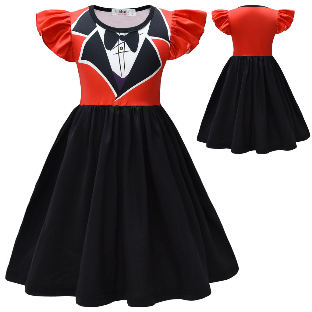 The Amazing Digital Circus Pomni Cosplay Dress Baby Girls Fantasy Dress ...