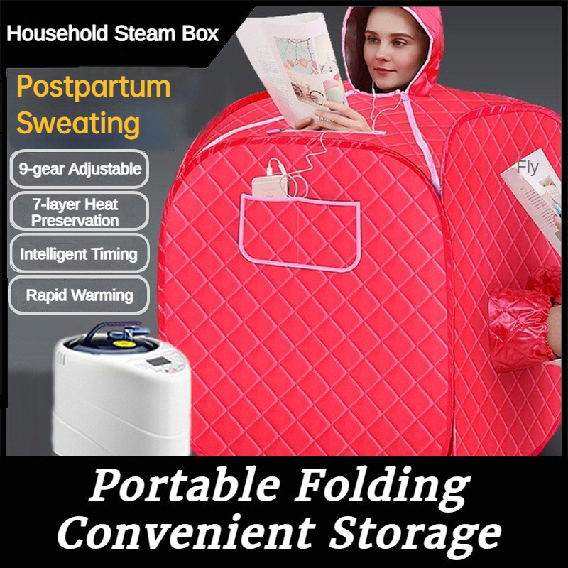 Portable Household Shower Cabin Sauna Bag Folding Sauna Sweating Steam