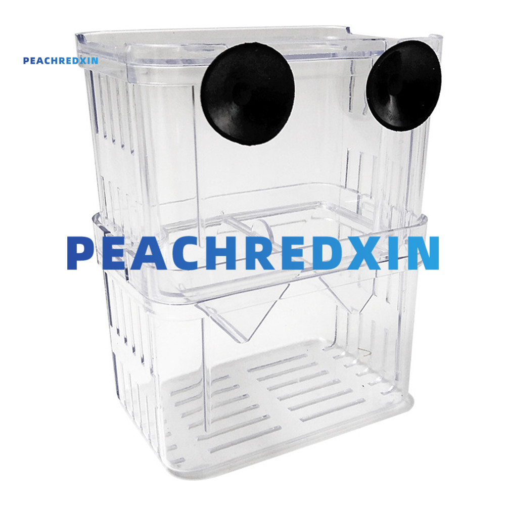 [♥Heart] Plastic Fish Breeding Isolation Protective Box Tank Aquarium ...