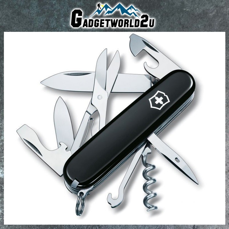 Victorinox Climber Black Multitool 1.3703.3B1 Utility Tool Camping