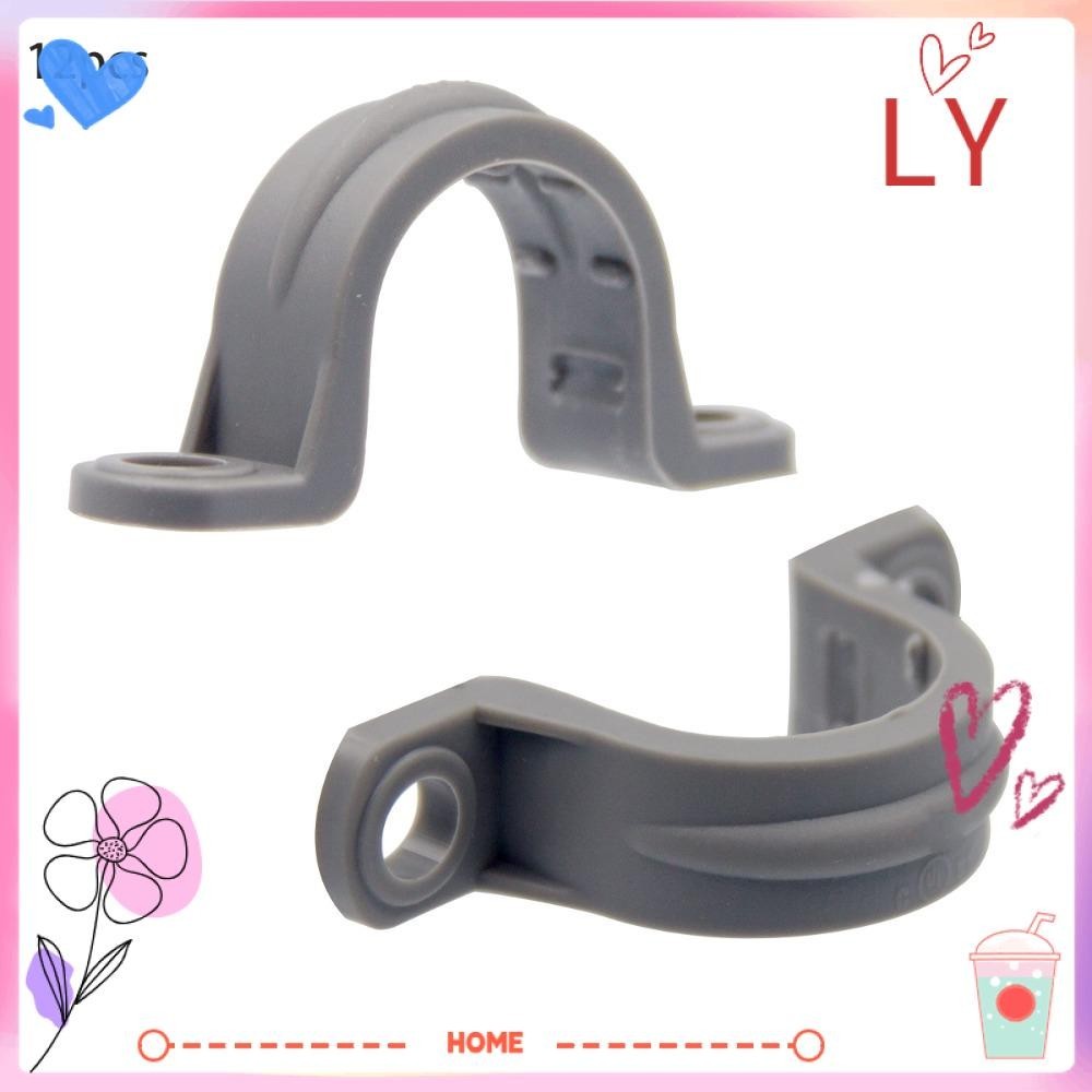 LY-HOME 12pcs PVC Pipe Straps, 3/4 Inch Plastic Conduit Strap, pipe ...