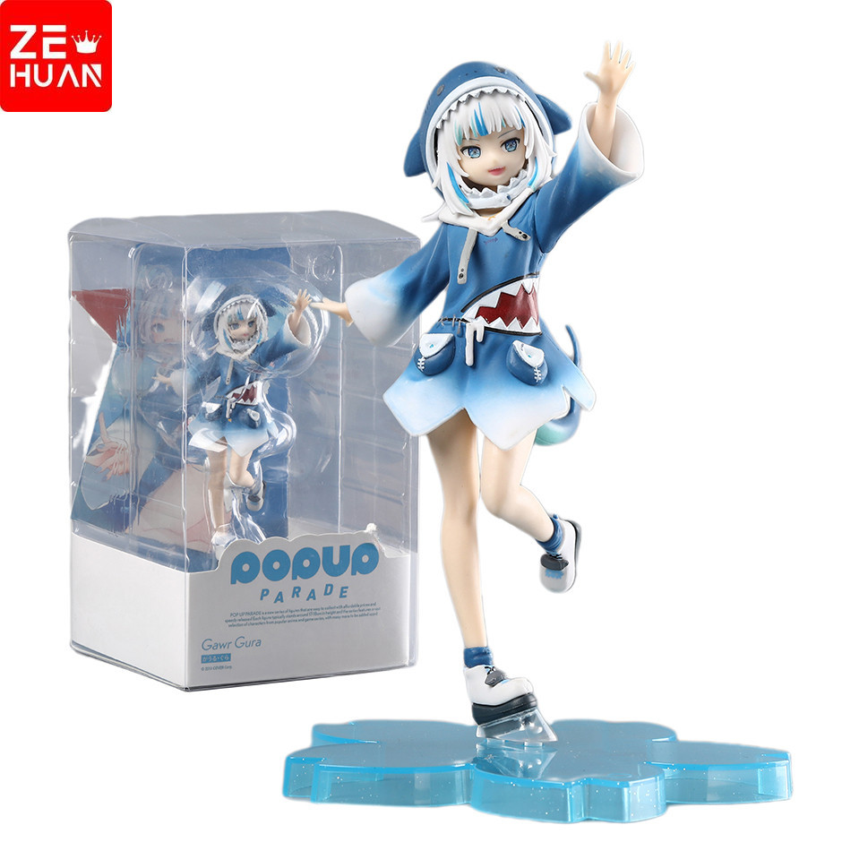 Figura Pop Up Parade Gawr Gura Hololive - 15 Cm, Good Smile