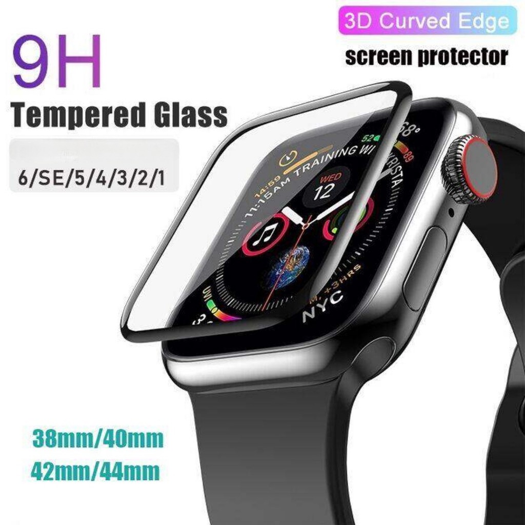 Screen Protector for Smart Watch 4 5 6 7 8 3 2 1 SE Soft Full Cover ...