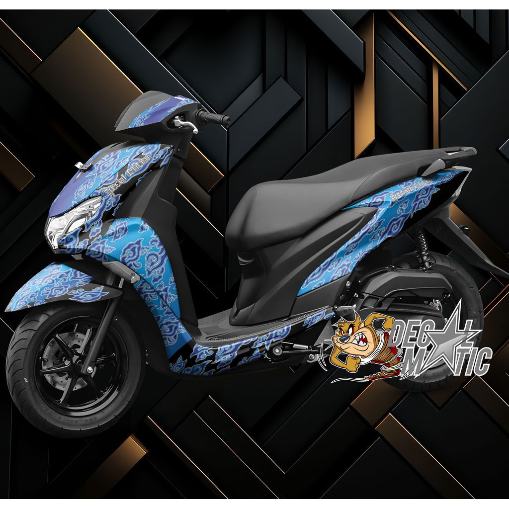 Freego Full body Decal Yamaha Freego 125 2018 2019 2020 2021 Batik ...