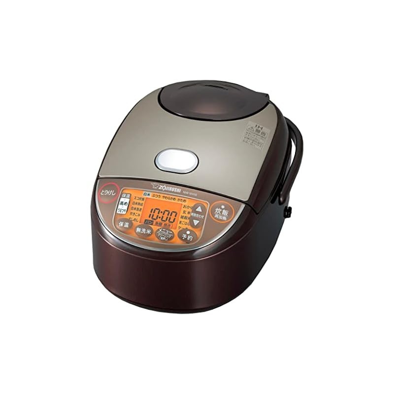 【Direct from Japan】ZOJIRUSHI Induction Heating Rice Cooker (5.5 cups) Brown  NW-VH10-TA