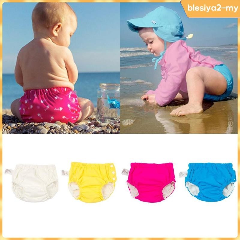 [BlesiyaedMY] Baby Swim Diaper for Infant Swimming Reusable Washable
