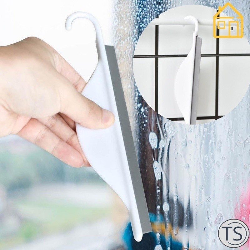 TS Window Bathroom Squeegee Hanging Wiper / Glass Cleaner Shower ...