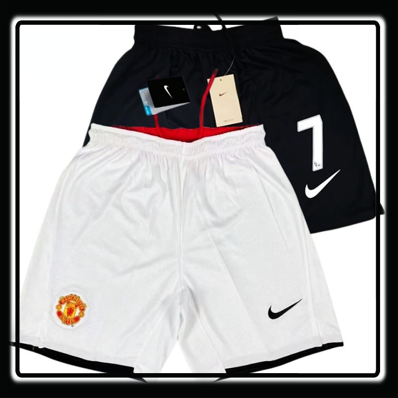 Retro 2007 08 Manchester United Home Classic Vintage Football Shorts No. 7 Leisure Quick Dry Breathable Short Edge Of Shopee Malaysia