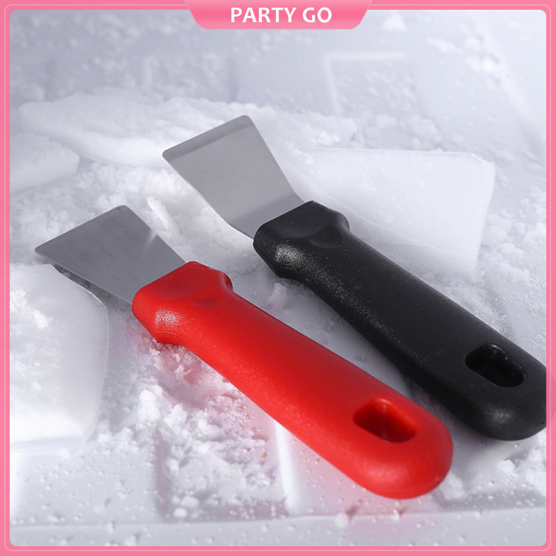uiran 4 PCS Freezer Frost Shovel Stainless Steel Ice Car Fridge Small