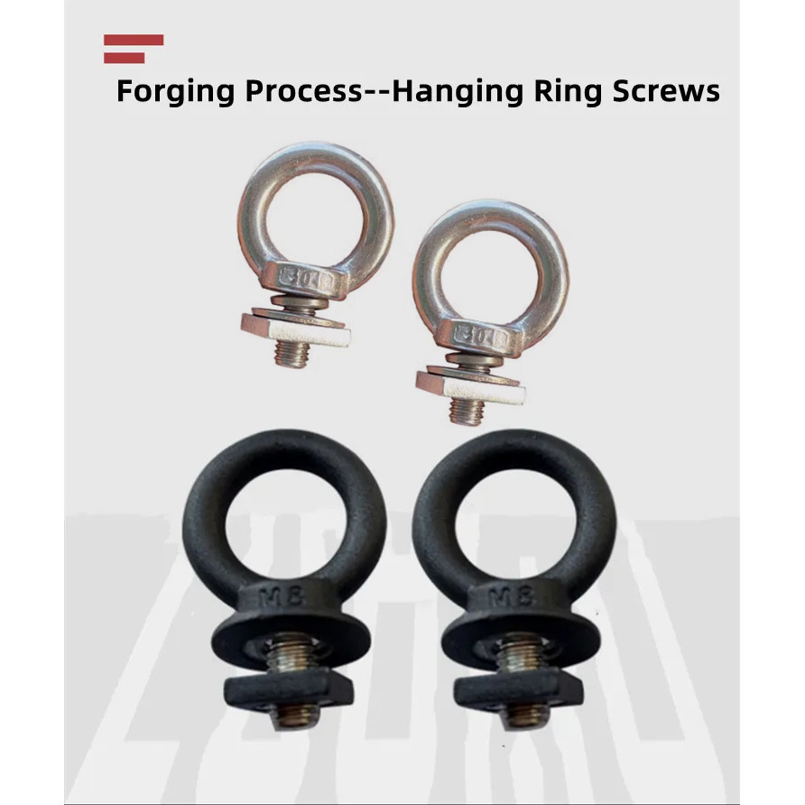 4 Pack HeavyDuty Stainless Steel Eye Bolt tie Down kit for roof Rack
