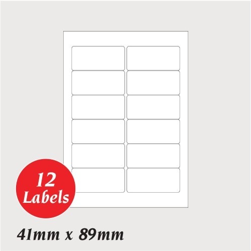 A4 Label Sticker A4 Die Cut Blank Sticker A4 White Sticker