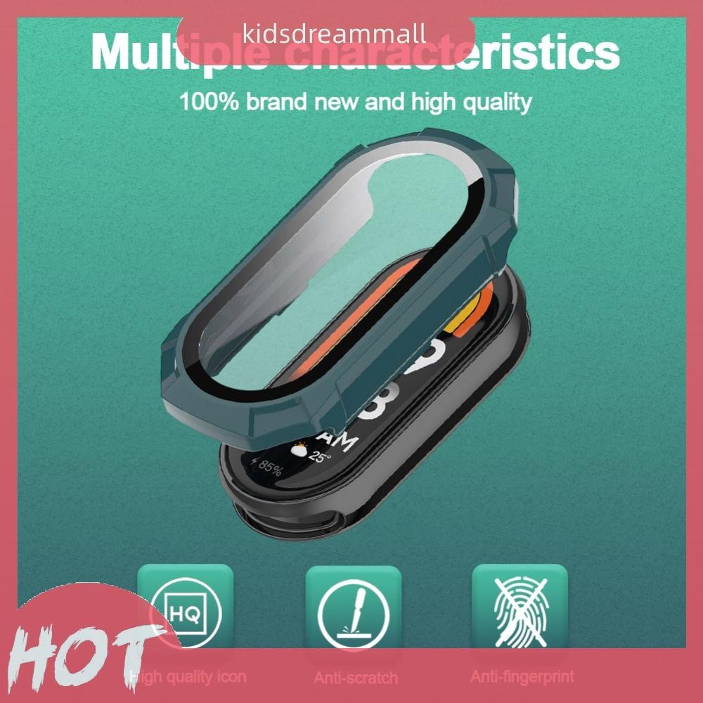 [KidsDreamMall.my] Bumper Shell Case PC Glass Screen Protector Case for