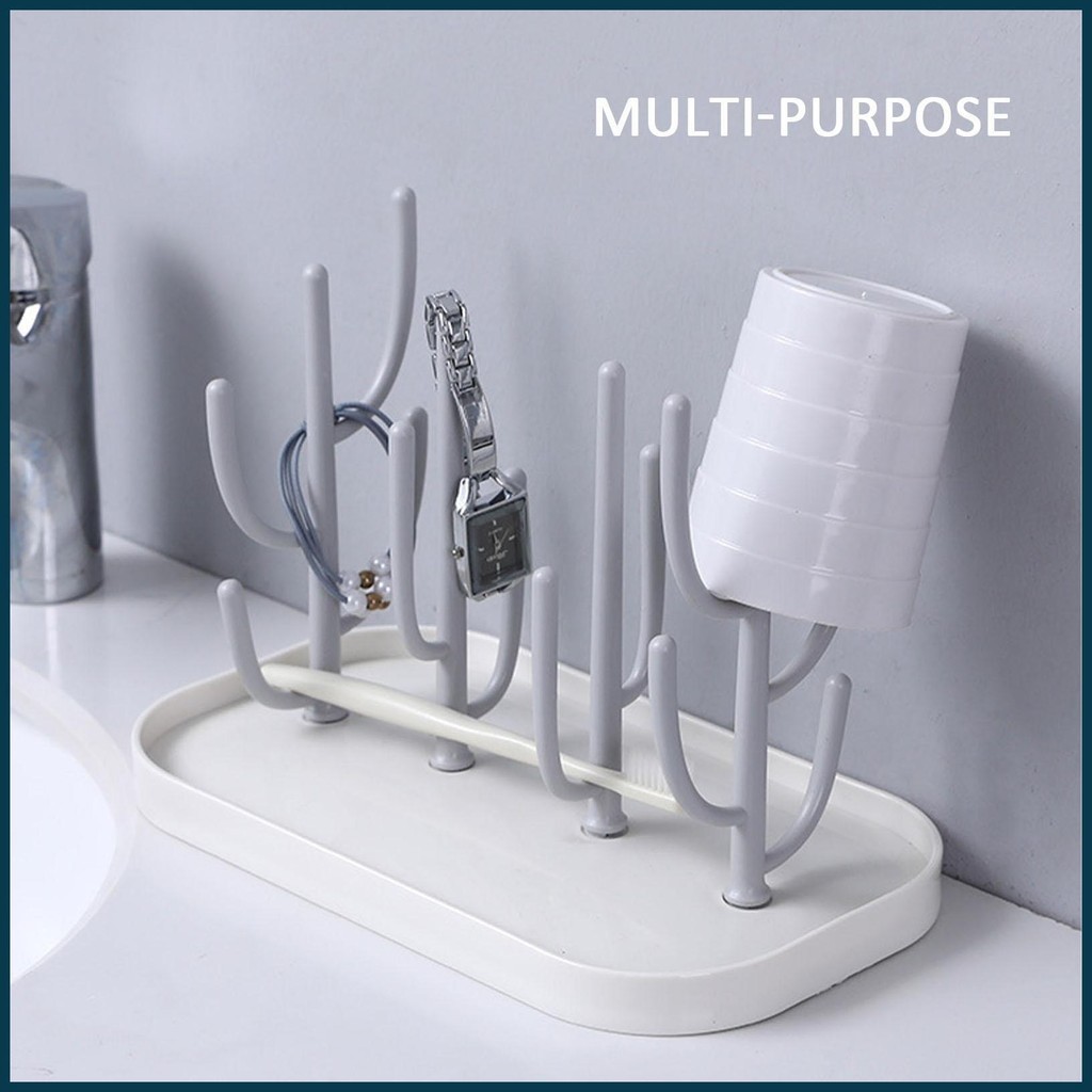 Baby Feeding Bottle Drain Rack Nipple Feeding Cup Holder Storage Drying ...