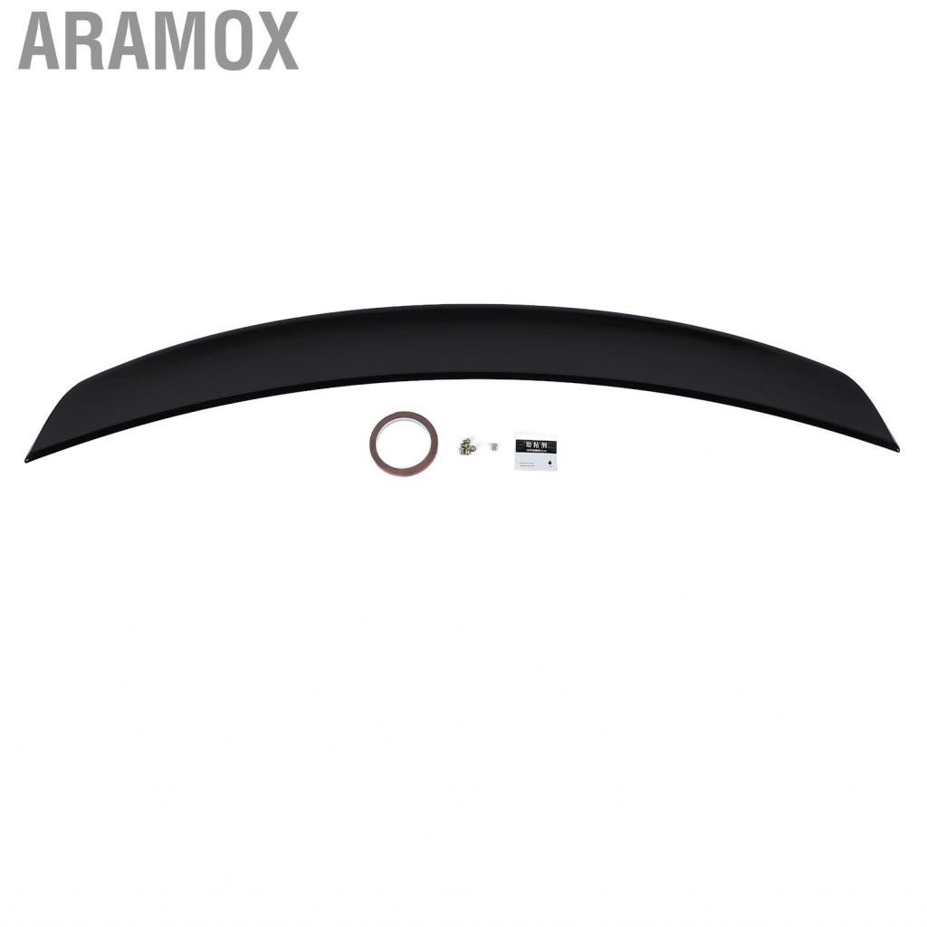 Aramox Rear Spoiler Wings Stylish Easy Install Aerodynamic Improved Stability Duckbill Trunk