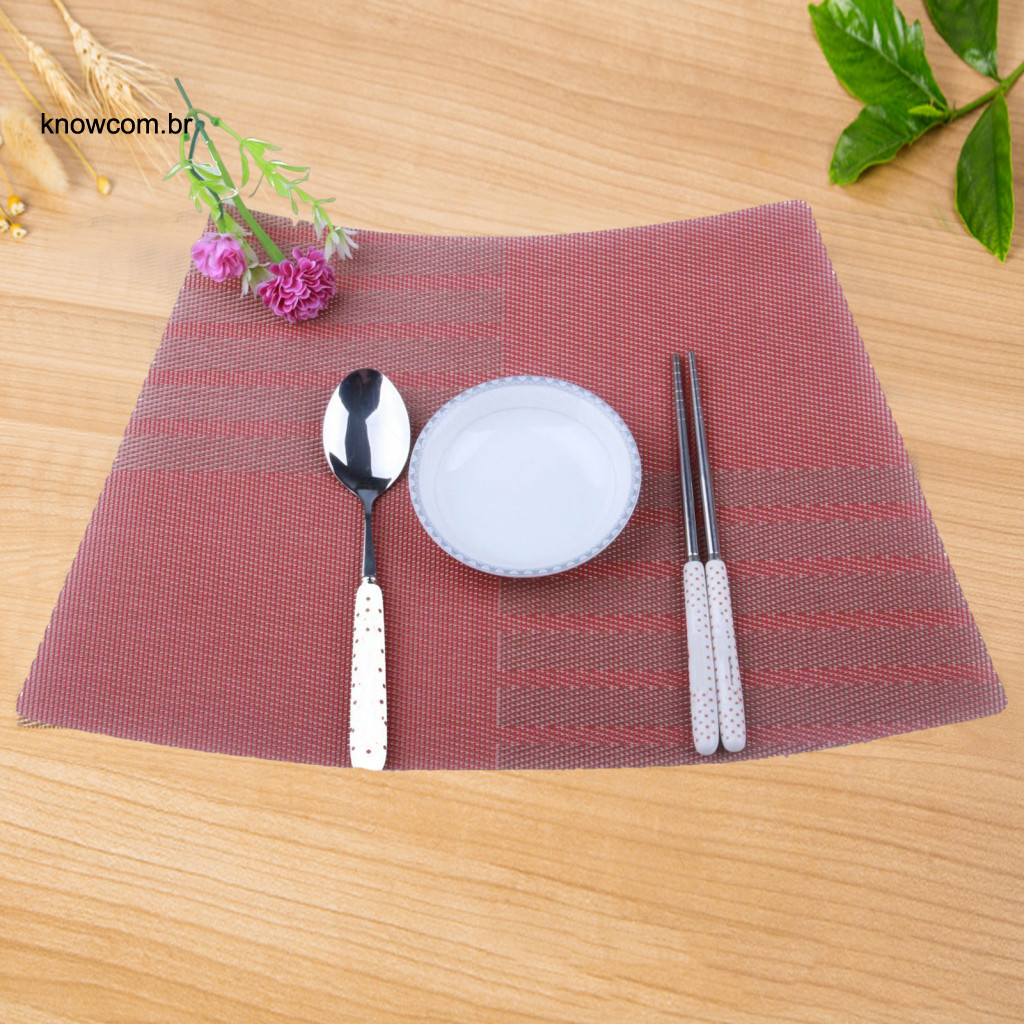 kn Rollup Placemats Pvc Placemats Fanshaped Pvc Placemat Set Heat