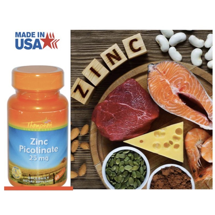 Ready Stocks 100% Original Zinc Picolinate 25mg, 60 Tablets (Made in ...