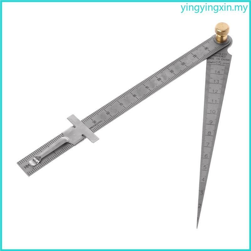YIN 1 Set Welding Feeler Gauge Depth Ruler for Construction Electricity ...
