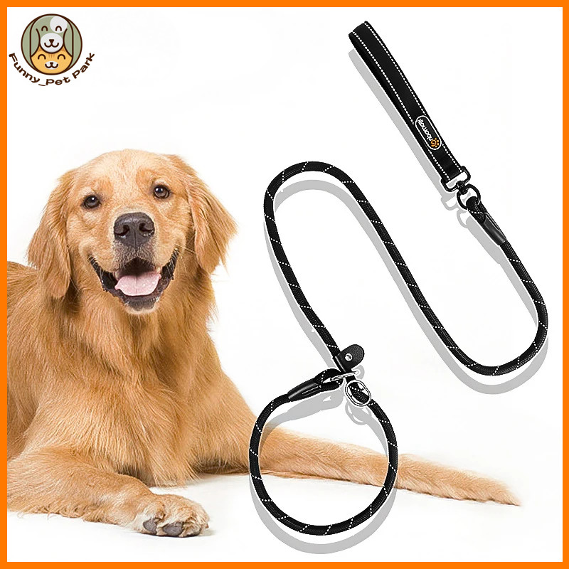 Pet Training Leash and Collar Durable Slip Lead Dog Leash Heavy Duty Comfortable Strong Rope Leash Shopee Malaysia