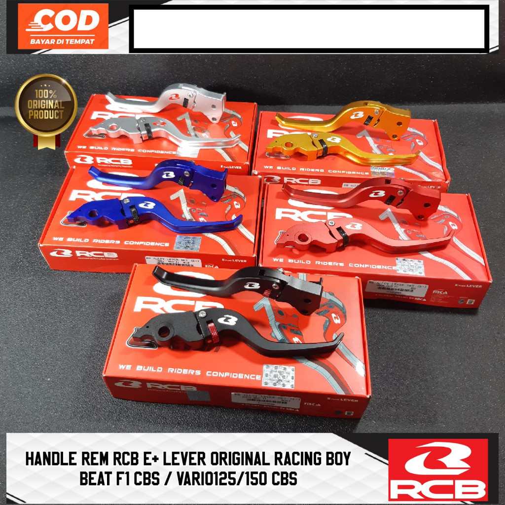 RACING BOY RCB E2 ALLOY LEVER BRAKE LEVER HANDLE F1 CBS VARIO 125 150 ...