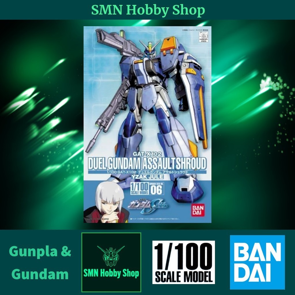 GUNDAM Master Grade Duel Gundam Assaultshroud Bandai Gunpla