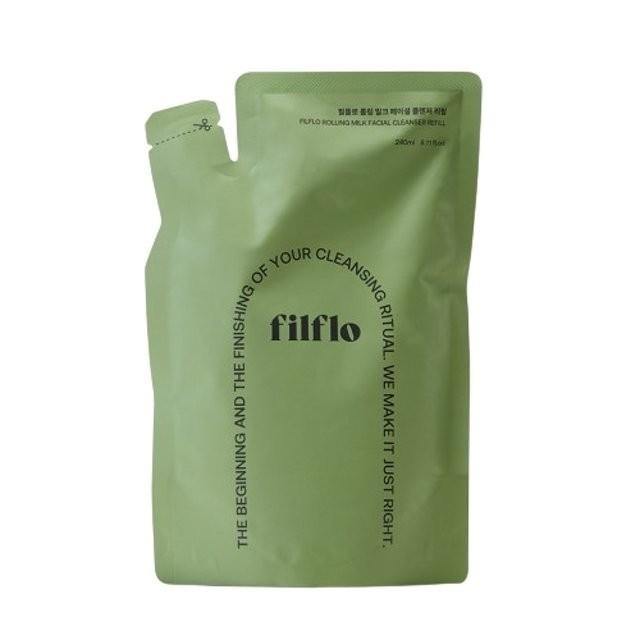 Filflo Rolling Milk Facial Cleanser 240ml (Refill) x2pack(Skincare ...