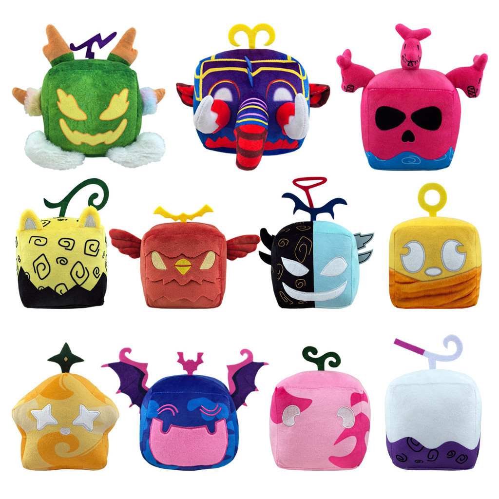 Roblox Blox Fruit Plushie Toy Spirit Dragon Control bloxfruit Cartoon ...