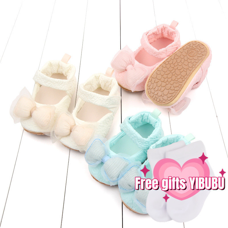 Yibubu Baby Shoes Simple and Fashionable Baby Girl Flats Slip