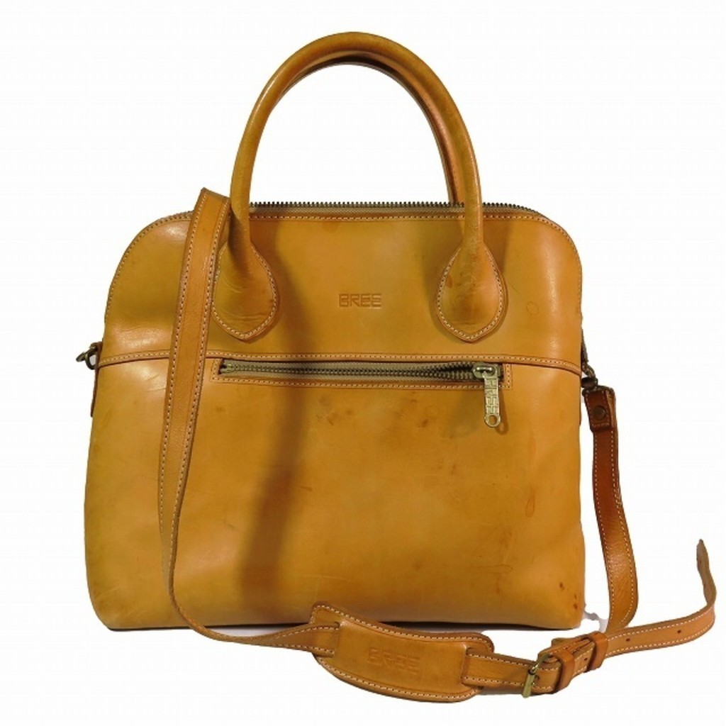 Bree Bree tanned leather 2 way tote bag satchel bag Direct from Japan