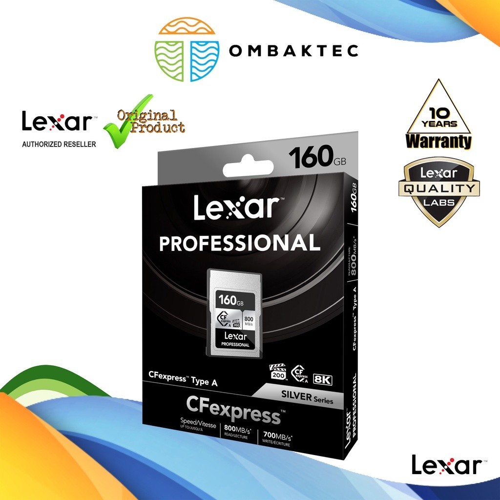 Lexar CF express type A そこはかとなく 320GB Silver 