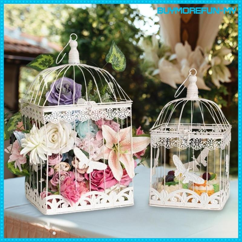 Photo inspiration: Buymorefunmy Hanging Bird Cage Wedding Event Venue Decor Decorative Photo Inspiration