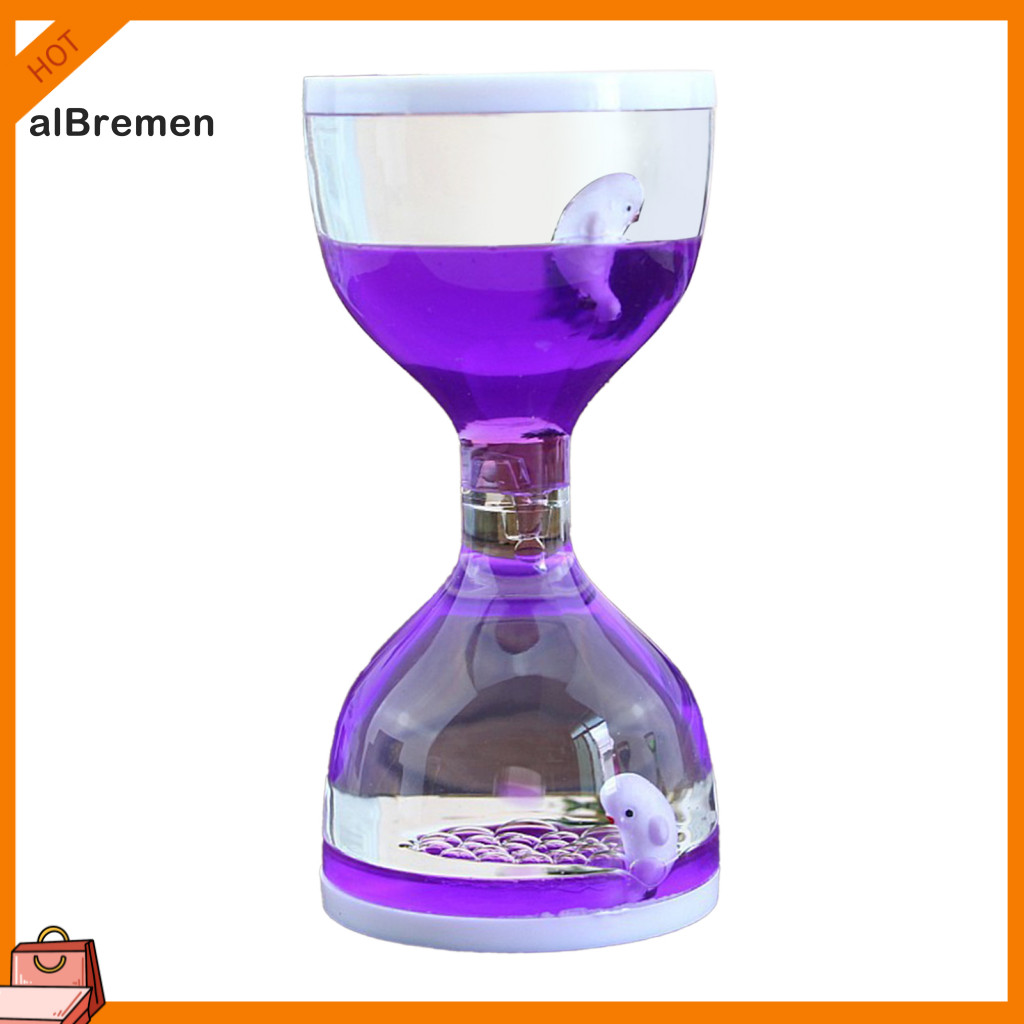 (New) Timer Toy Exquisite Leak-Proof Joyful Moving Drip Oil Hourglass ...