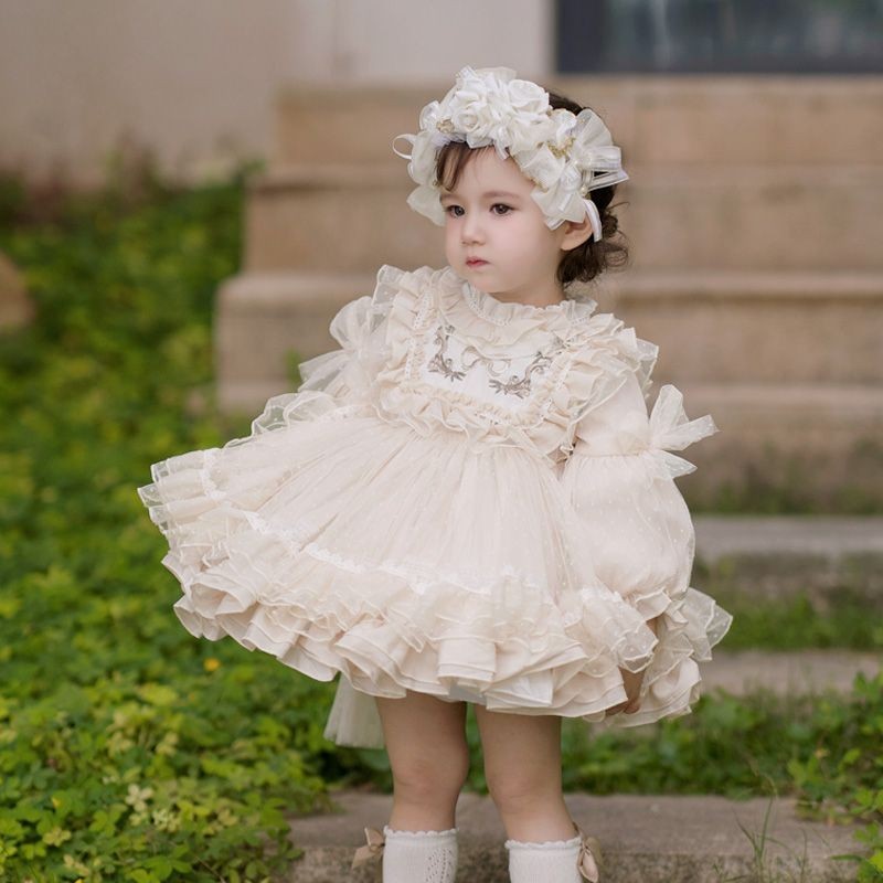 Spanish style flower girl dresses clearance
