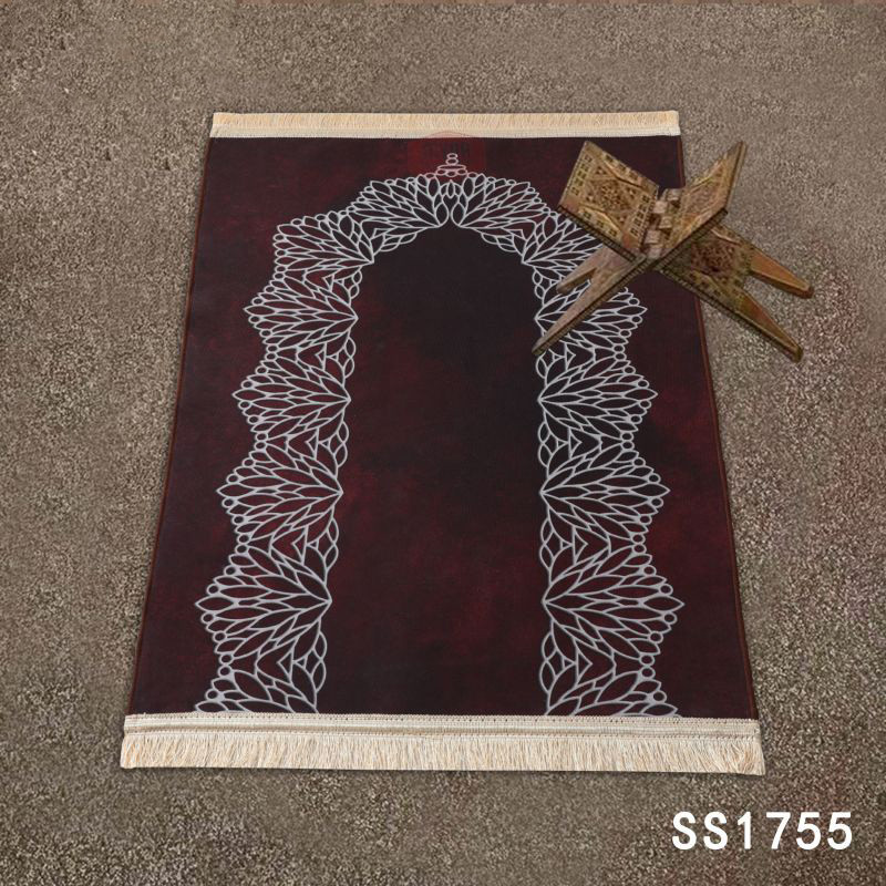 Sejadah Murah Prayer Rug Soft velvet Sajadah turkey Kiswah Pintu Kaabah ...