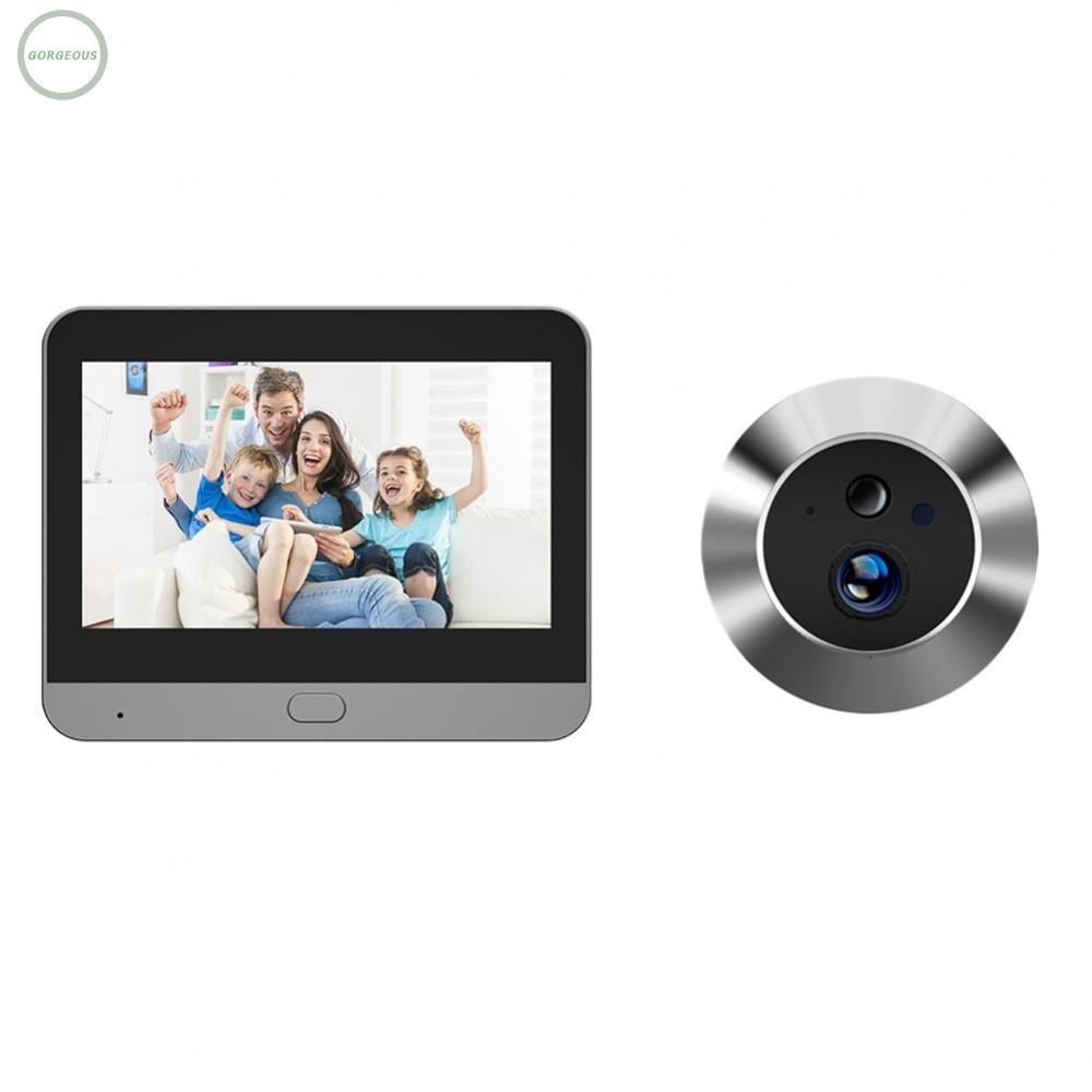 GORGEOUS~HD Apartment Door Peephole Camera with 4 3 Color Display ...