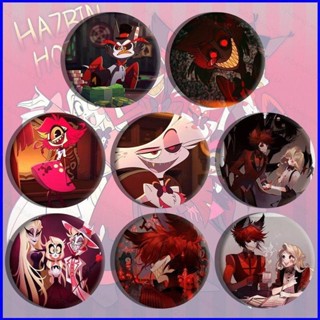 Comic 8pcs Set Hazbin Hotel Charlie Morningstar Vaggie Angel Dust 