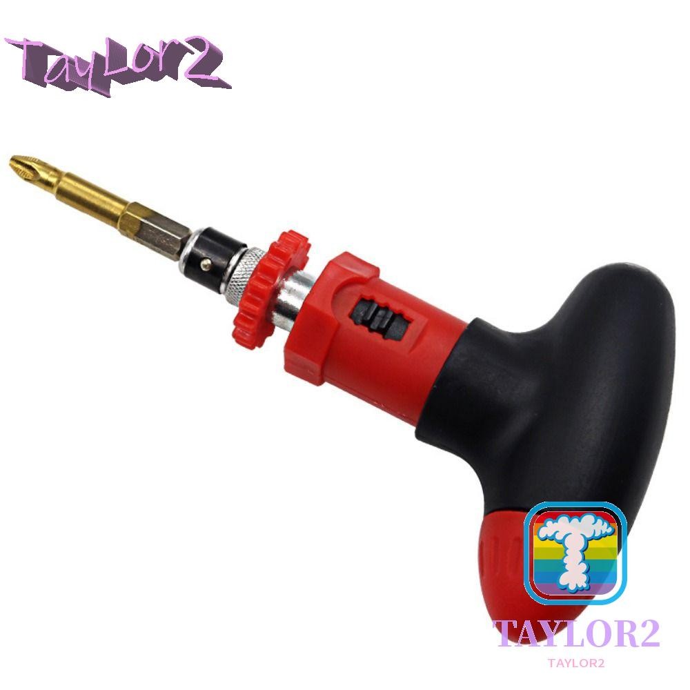 ATAYLOR Ratchet Bit, Adjustable T Type Ratchet Screwdriver, Insert Bit ...