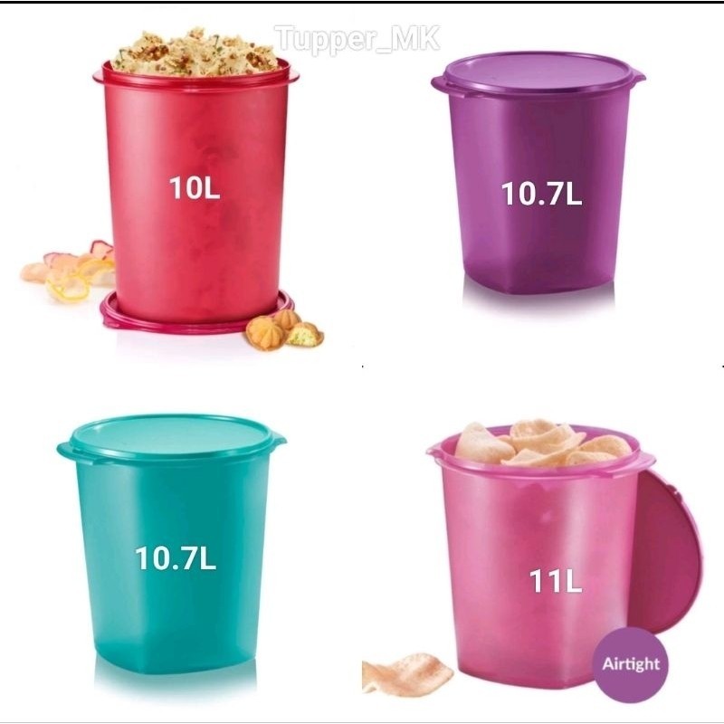 💖💖 Tupperware Tall Canister / Deco Canister / Giant Canister Shopee Malaysia