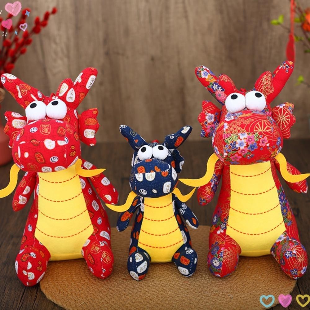 JONY1 Dragon Plush Toy, 2024 22/30cm Chinese Dragon Doll, Year Chinese ...