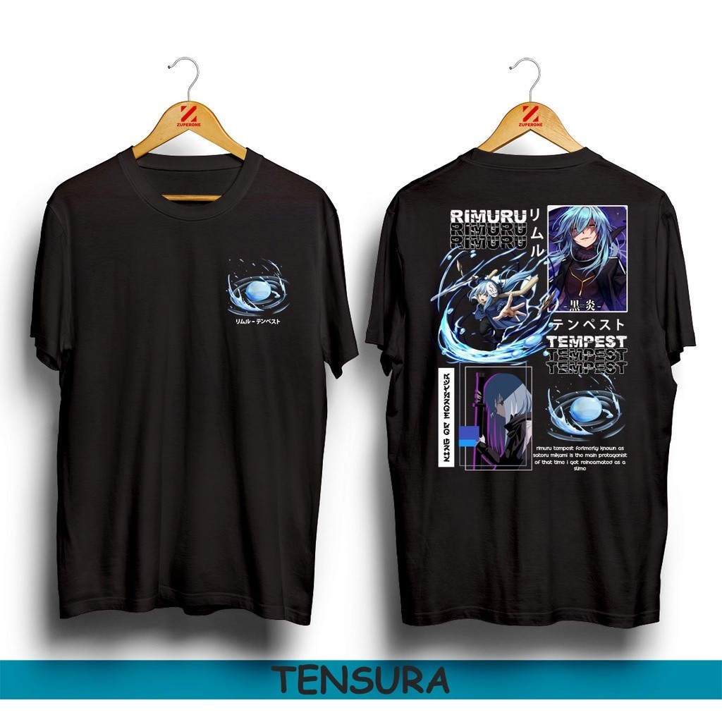 Tshirt Printed Anime TENSEI SHITARA DATTA KEN RIMURU TEMPEST TENSURA IM ...