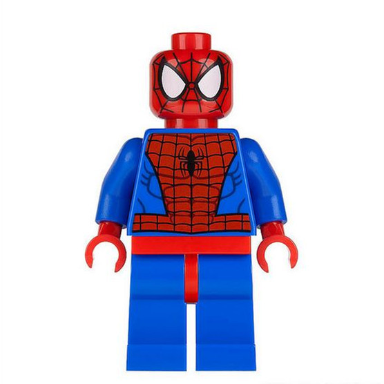 Lego LEGO Superhero Minifigure Spiderman sh115 Red Underwear Version ...