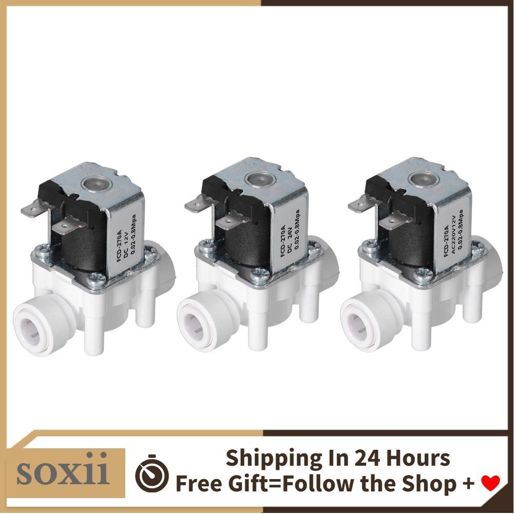 Soxii Normally Closed Solenoids Valves Water 0.020.8Mpa Electric