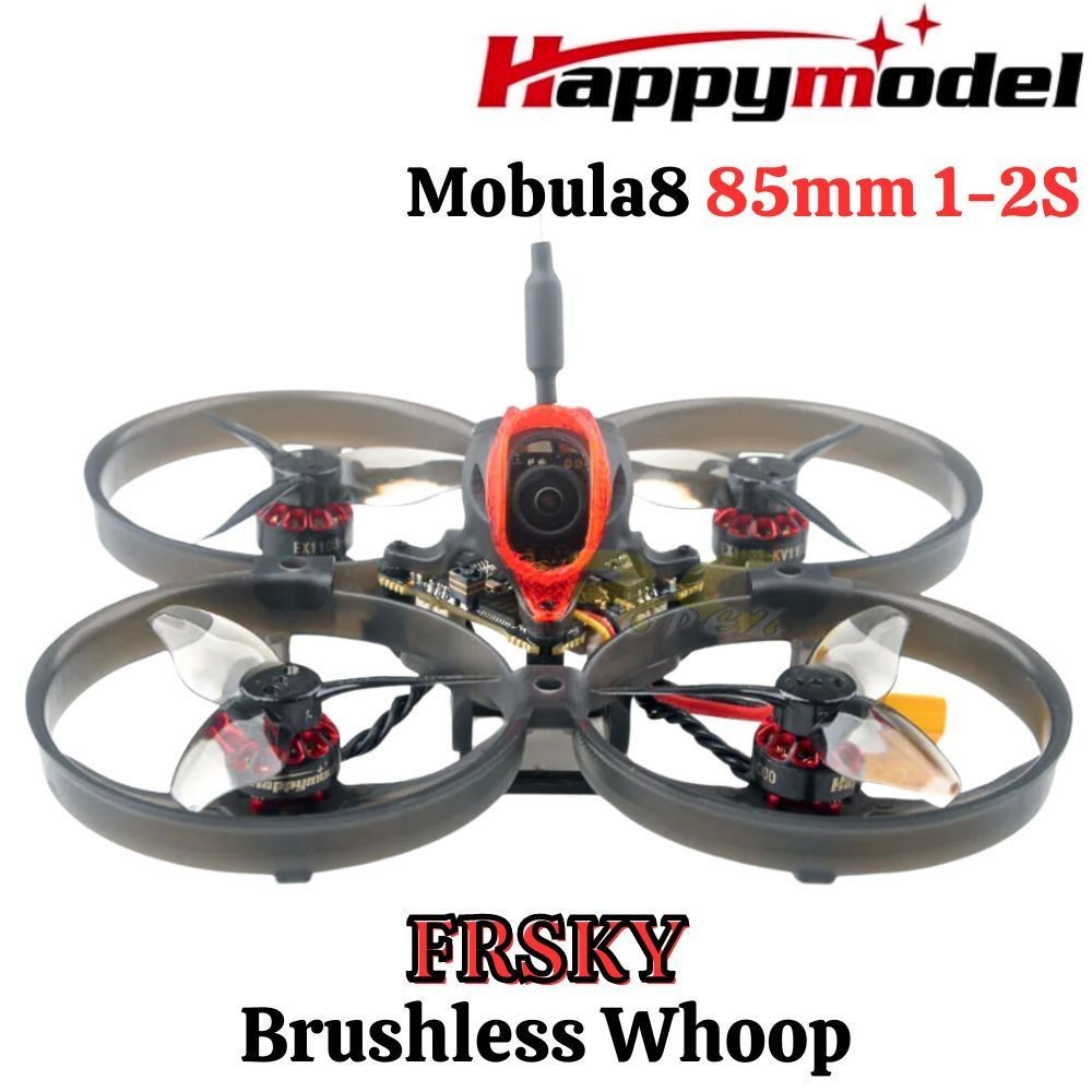 Happymodel Mobula8 85mm 1 2S X12 V3 0 5 IN 1 AIO Whoop RadioMaster