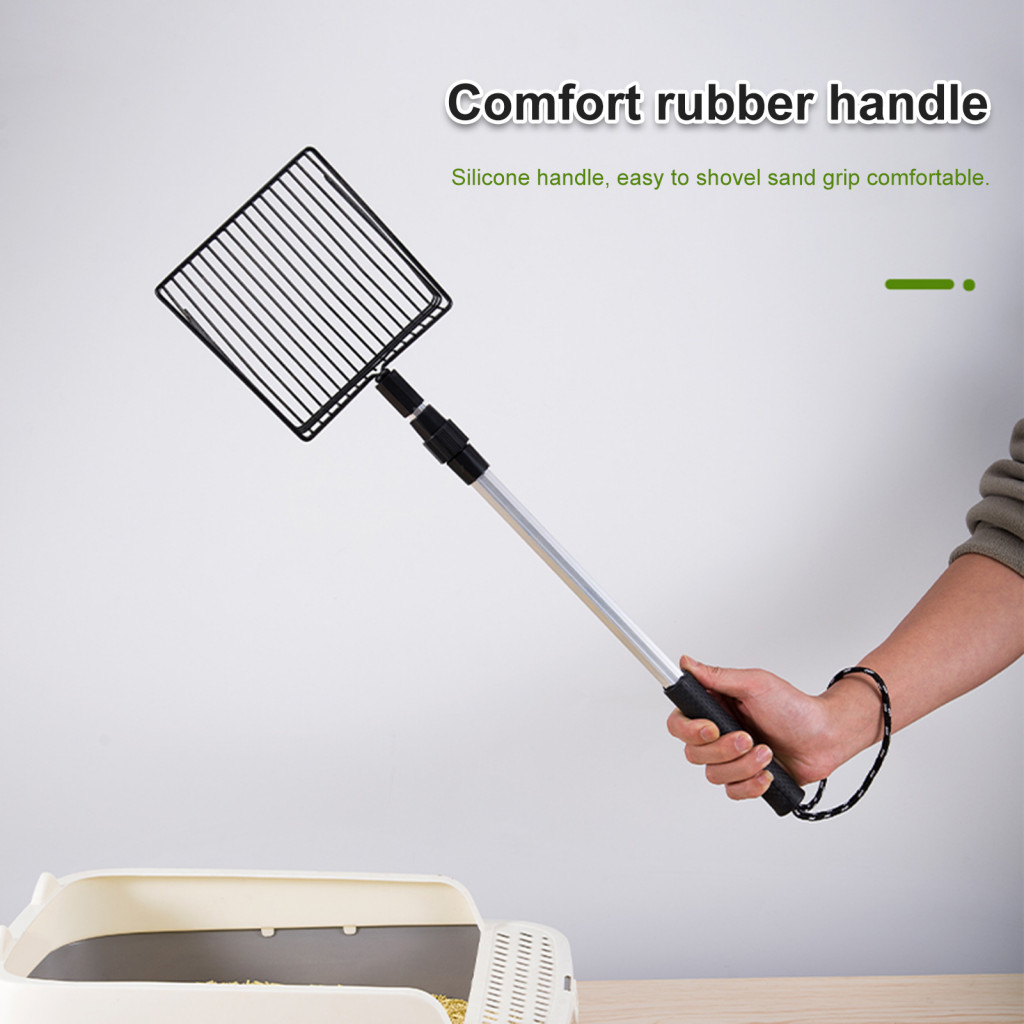 largesize Wearresistant Cat Litter Scoop Metal Cat Litter Scoop with