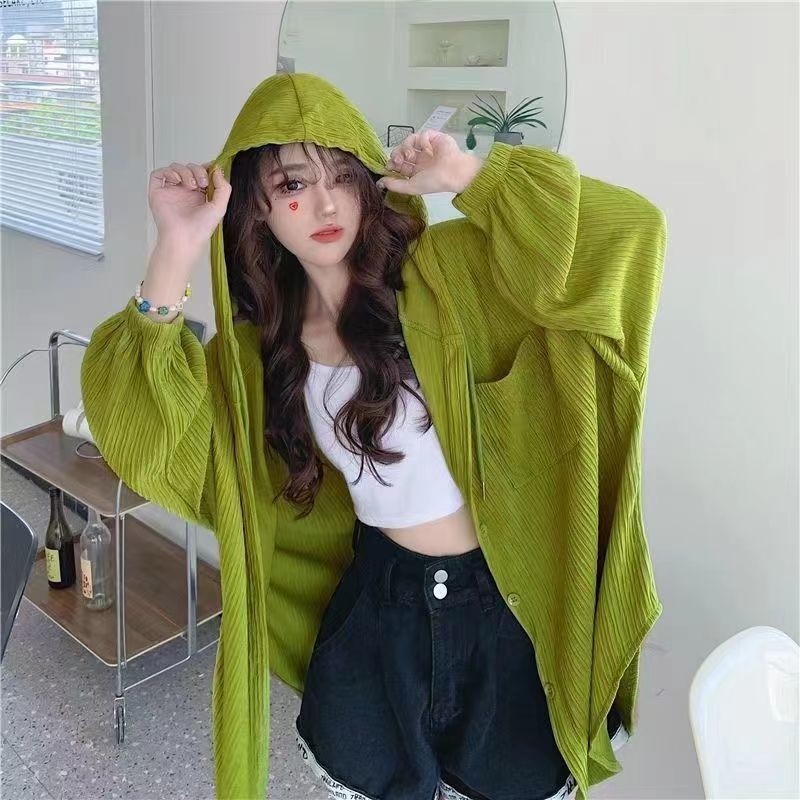 [Ready Stock] Japanese Ultra-Thin Sunscreen Clothing Women Outer Wear ...