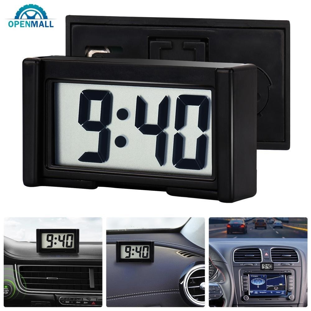 OPENMALL Mini Car Clock Auto Car Truck Dashboard Time Self-Adhesive ...