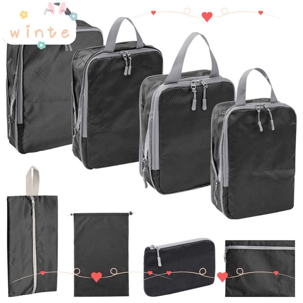 WINTE Compressible Packing Cubes Travelling Home Storage Foldable